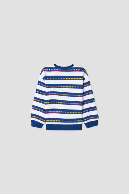 Baby Boy Striped Sweatshirt