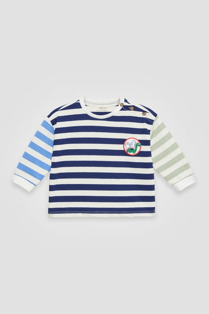 Baby Boy Striped Tracksuit