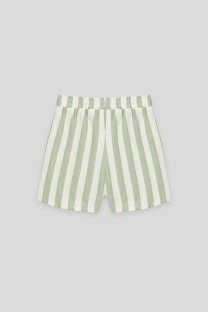 Baby Boy Striped Undershirt - Shorts Suit