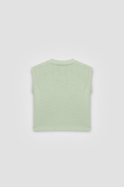 Baby Boy Striped Undershirt - Shorts Suit