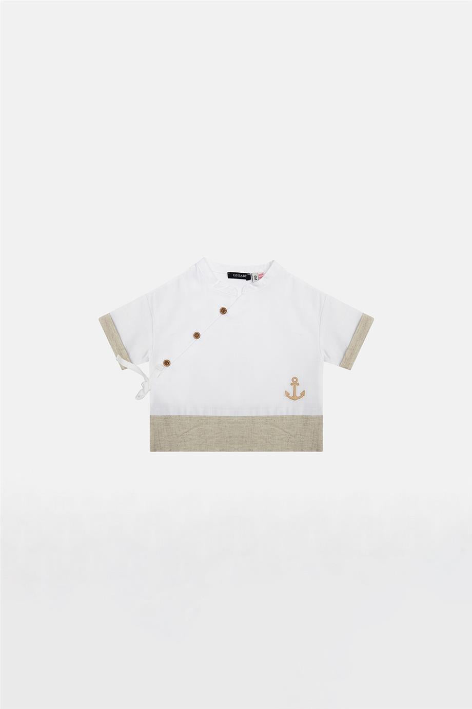 Baby Boy White Shirt - BgStore
