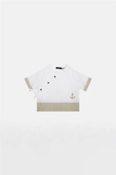 Baby Boy White Shirt - BgStore