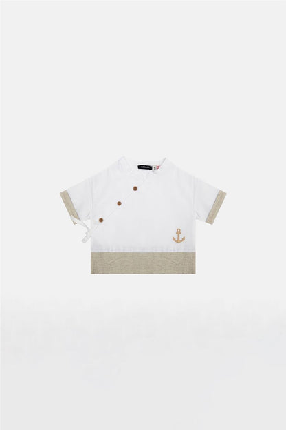 Baby Boy White Shirt - BgStore