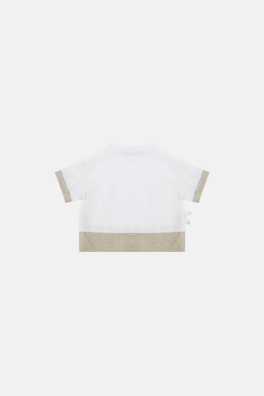 Baby Boy White Shirt - BgStore
