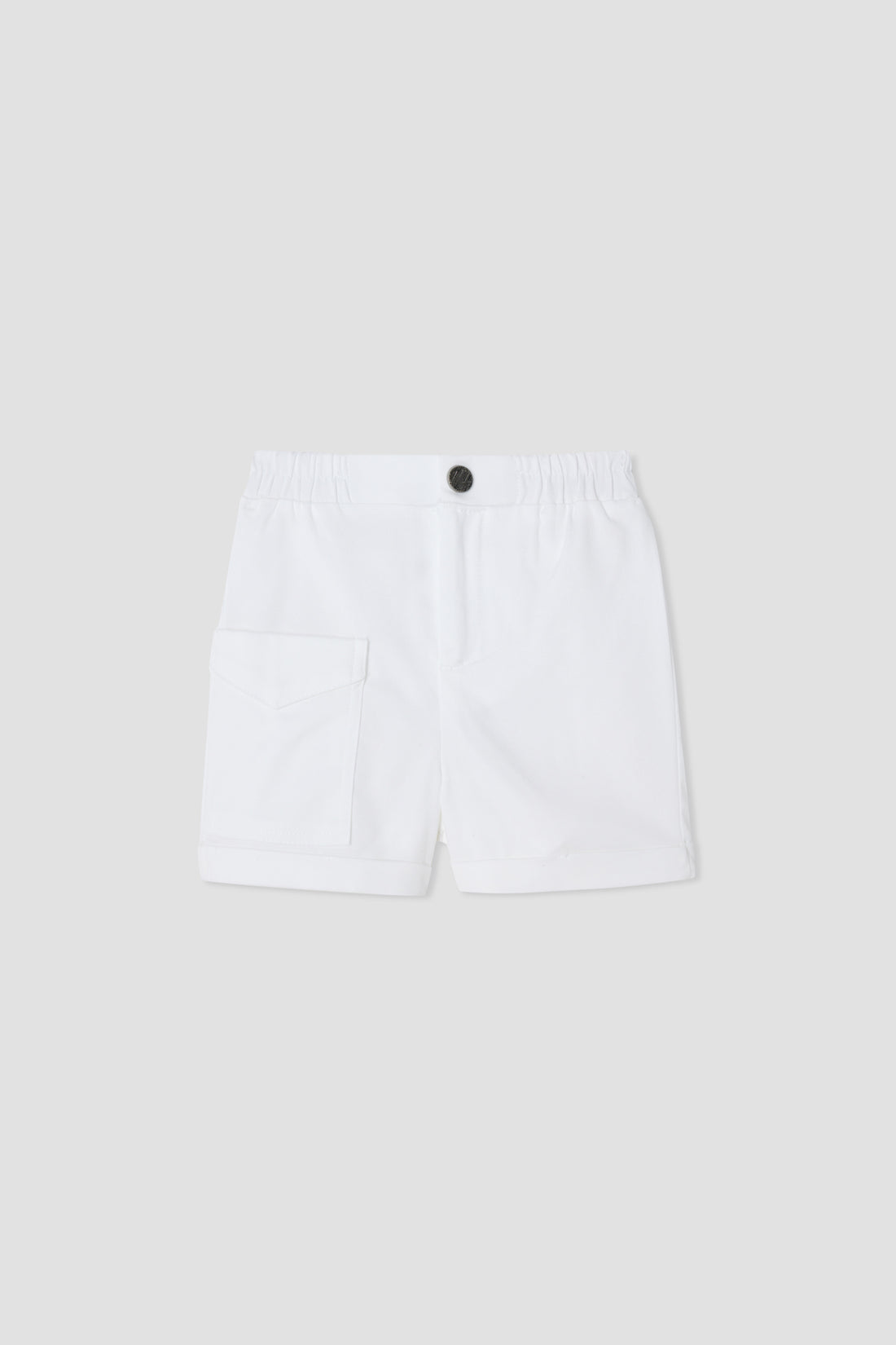 Baby Boy White Shorts