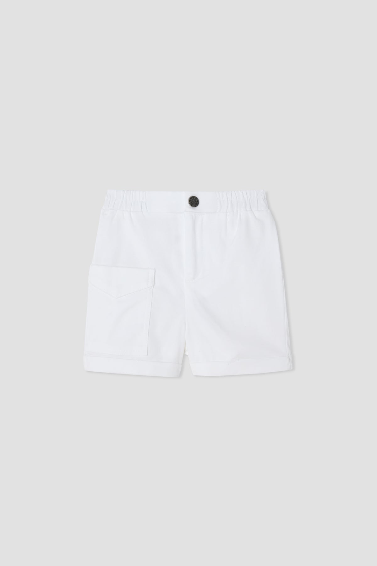 Baby Boy White Shorts
