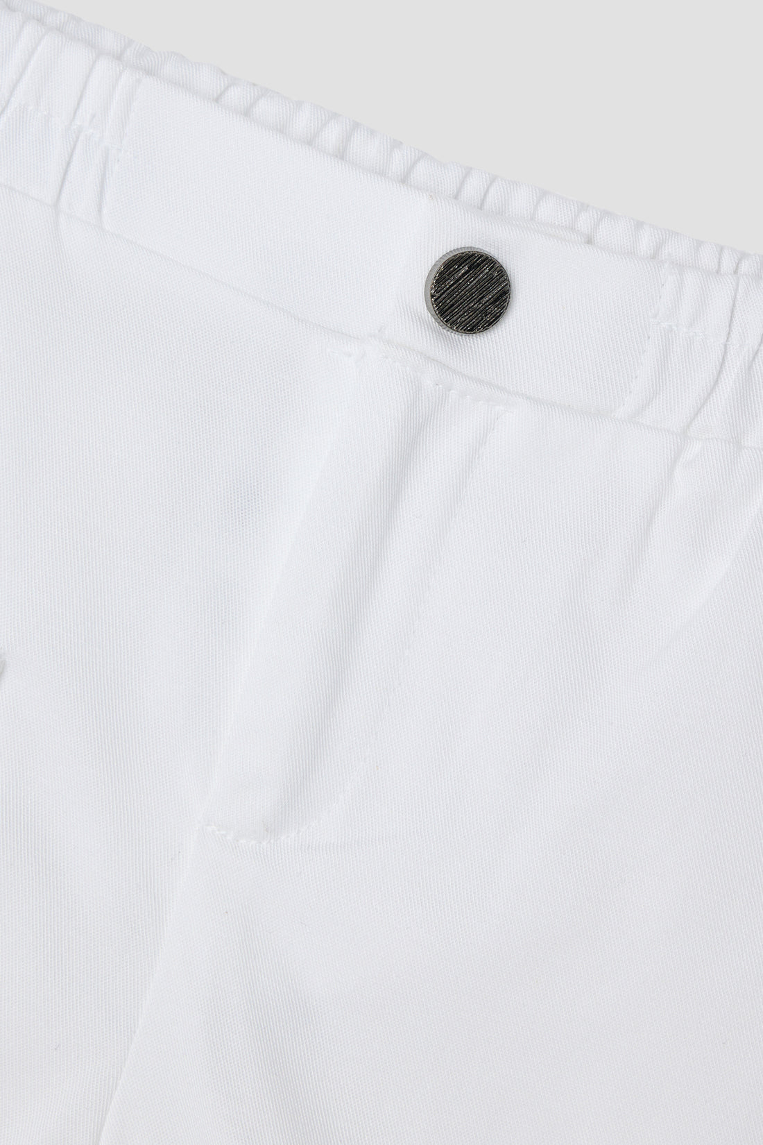 Baby Boy White Shorts