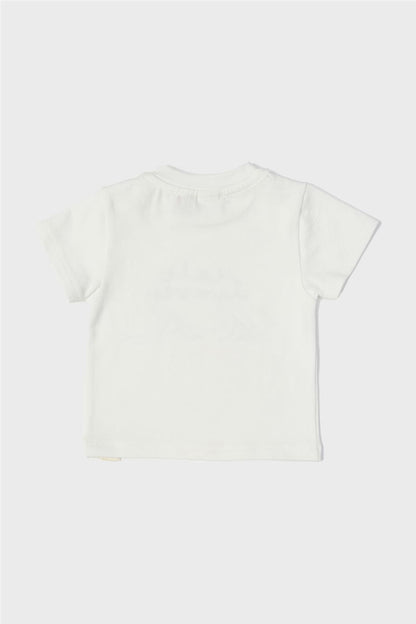 Baby Boy White T-Shirt - BgStore