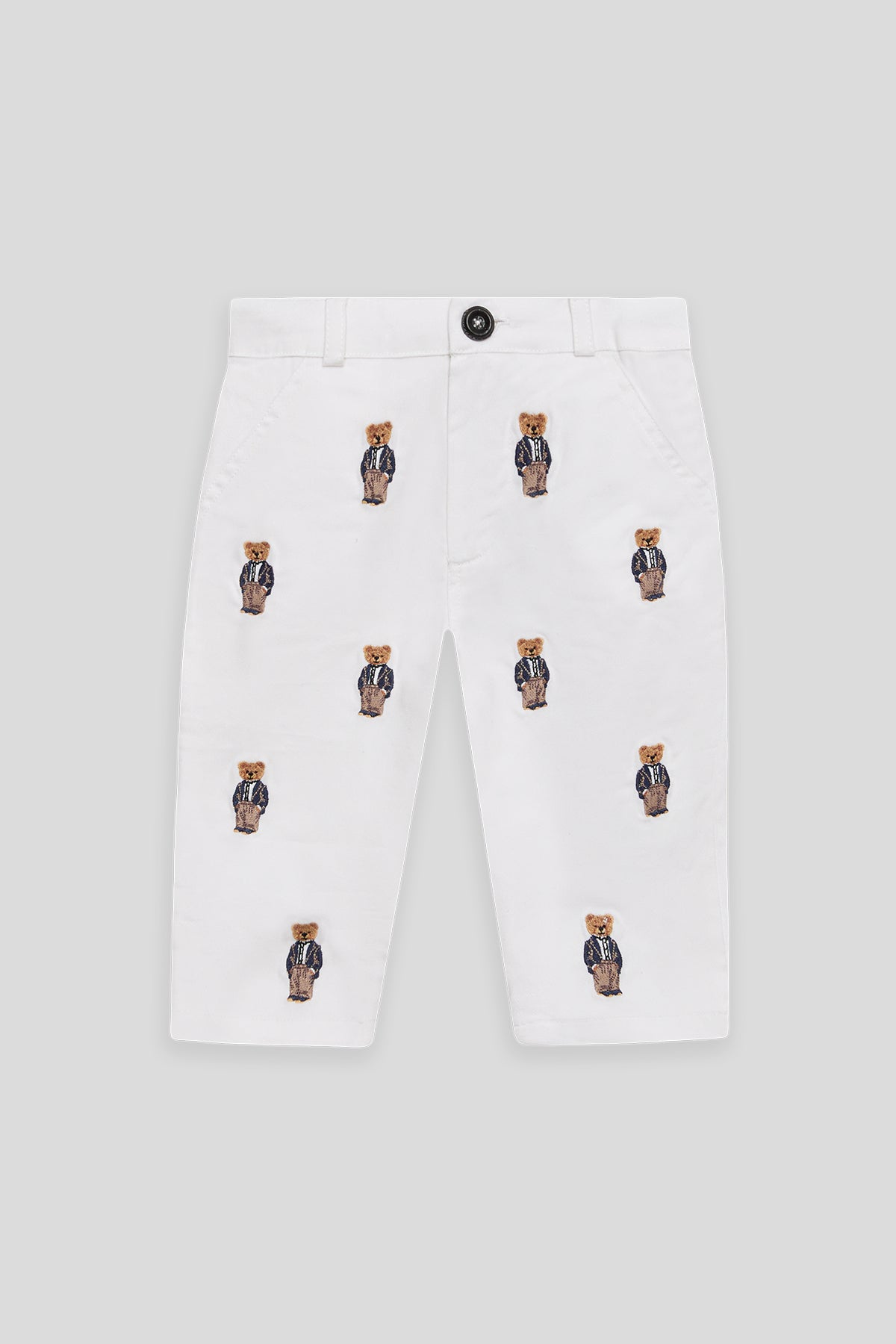 Baby Boy White Trousers