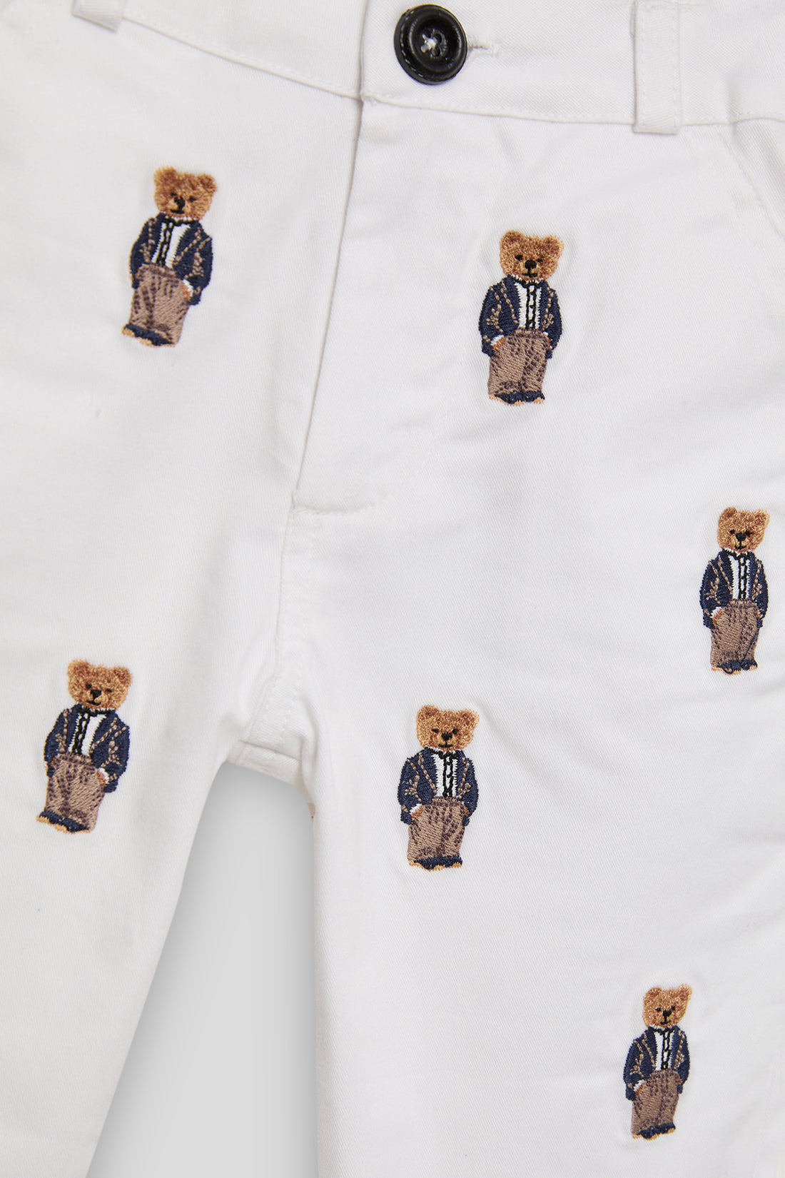 Baby Boy White Trousers