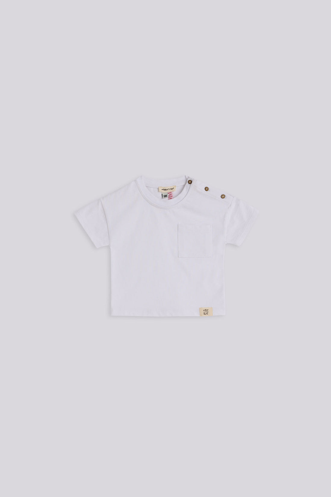 Baby Boy White Tshirt