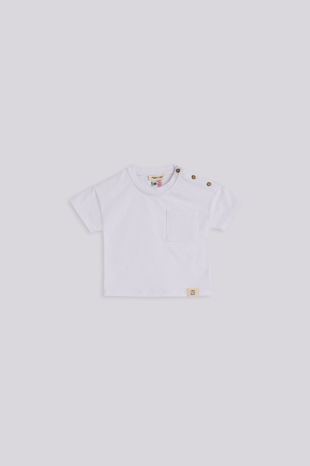 Baby Boy White Tshirt