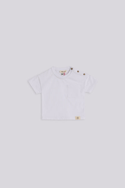 Baby Boy White Tshirt
