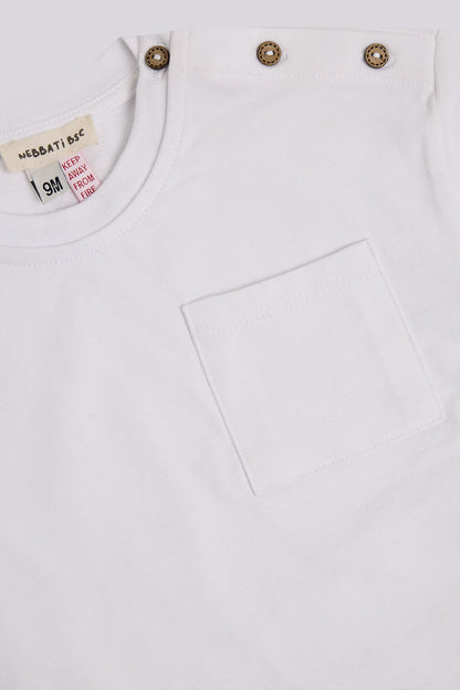 Baby Boy White Tshirt