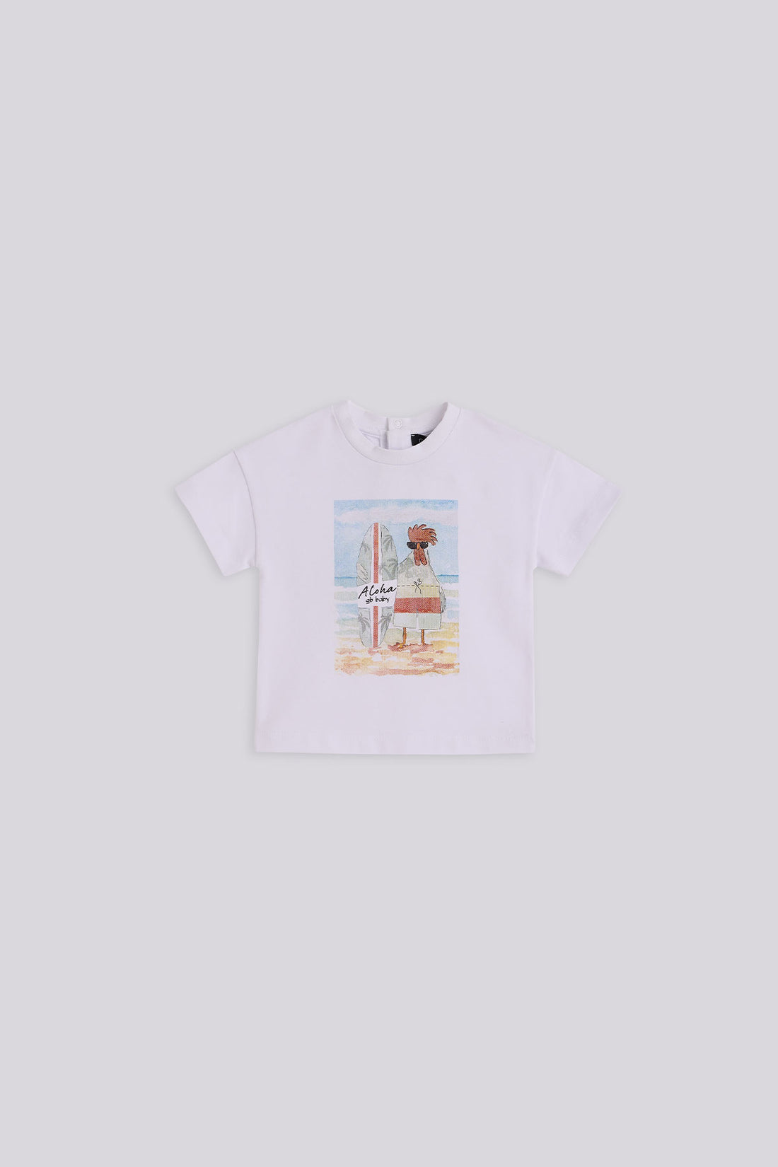 Baby Boy White Tshirt