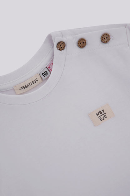 Baby Boy White Tshirt