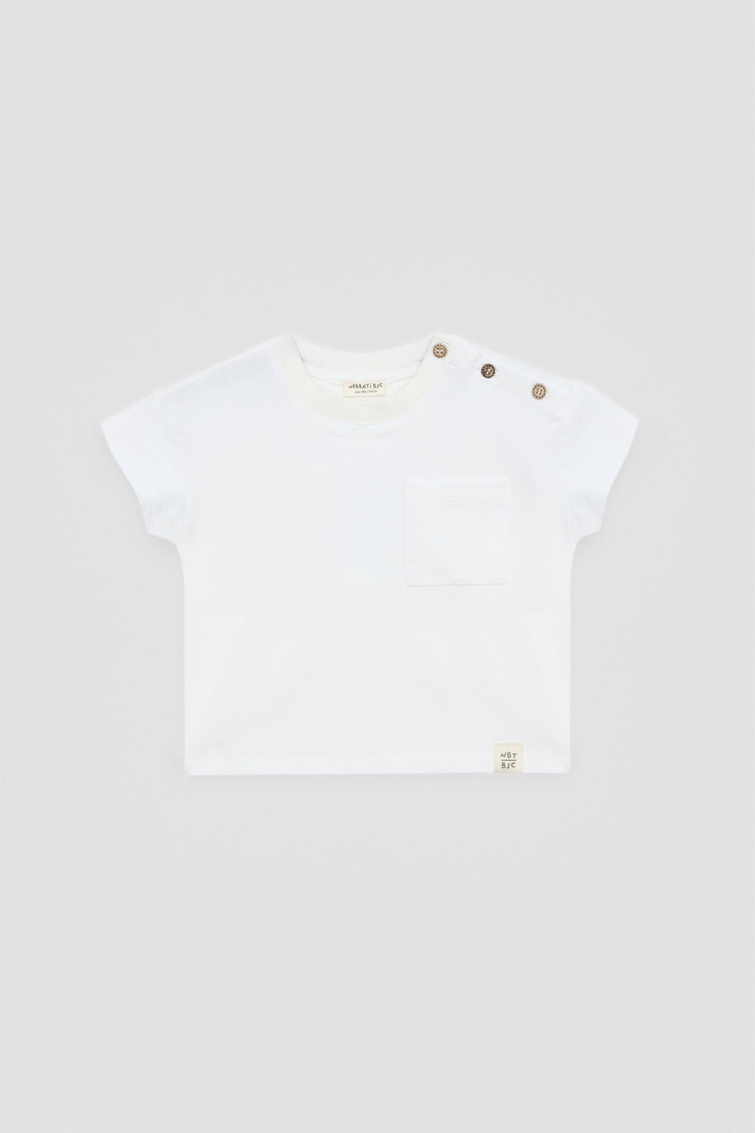 Baby Boy White Tshirt