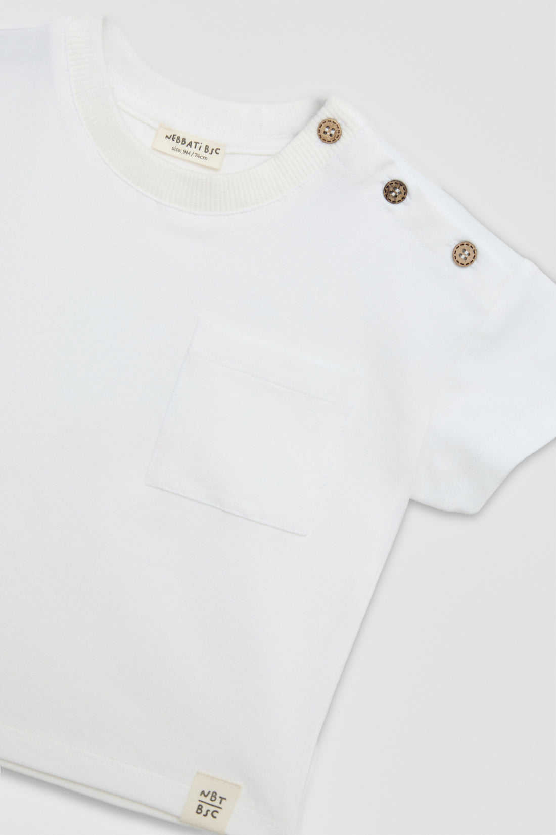 Baby Boy White Tshirt