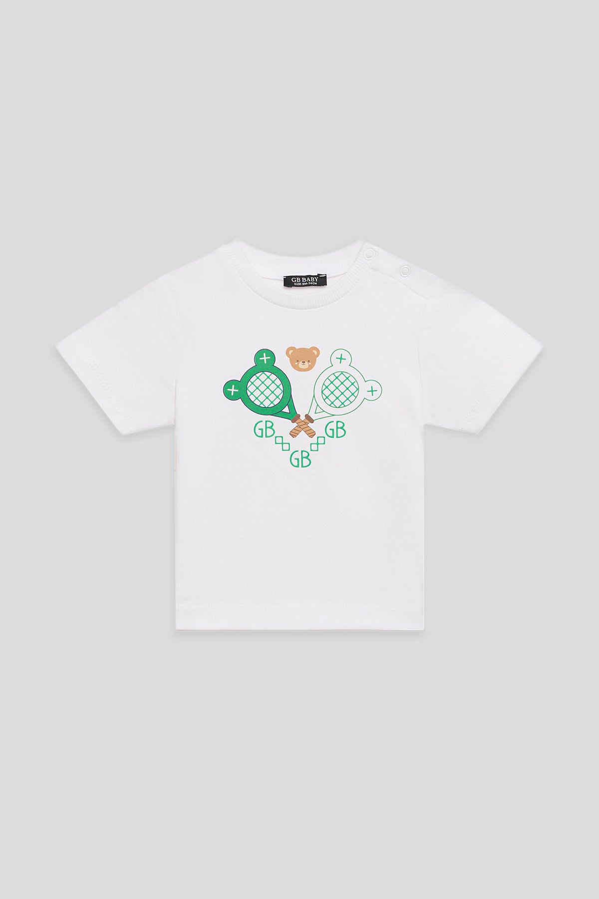 Baby Boy White Tshirt
