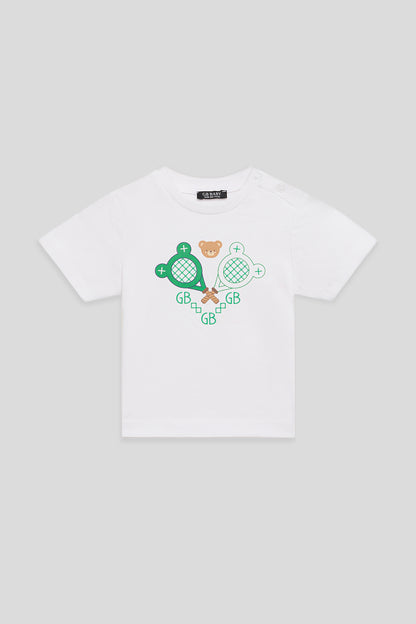Baby Boy White Tshirt