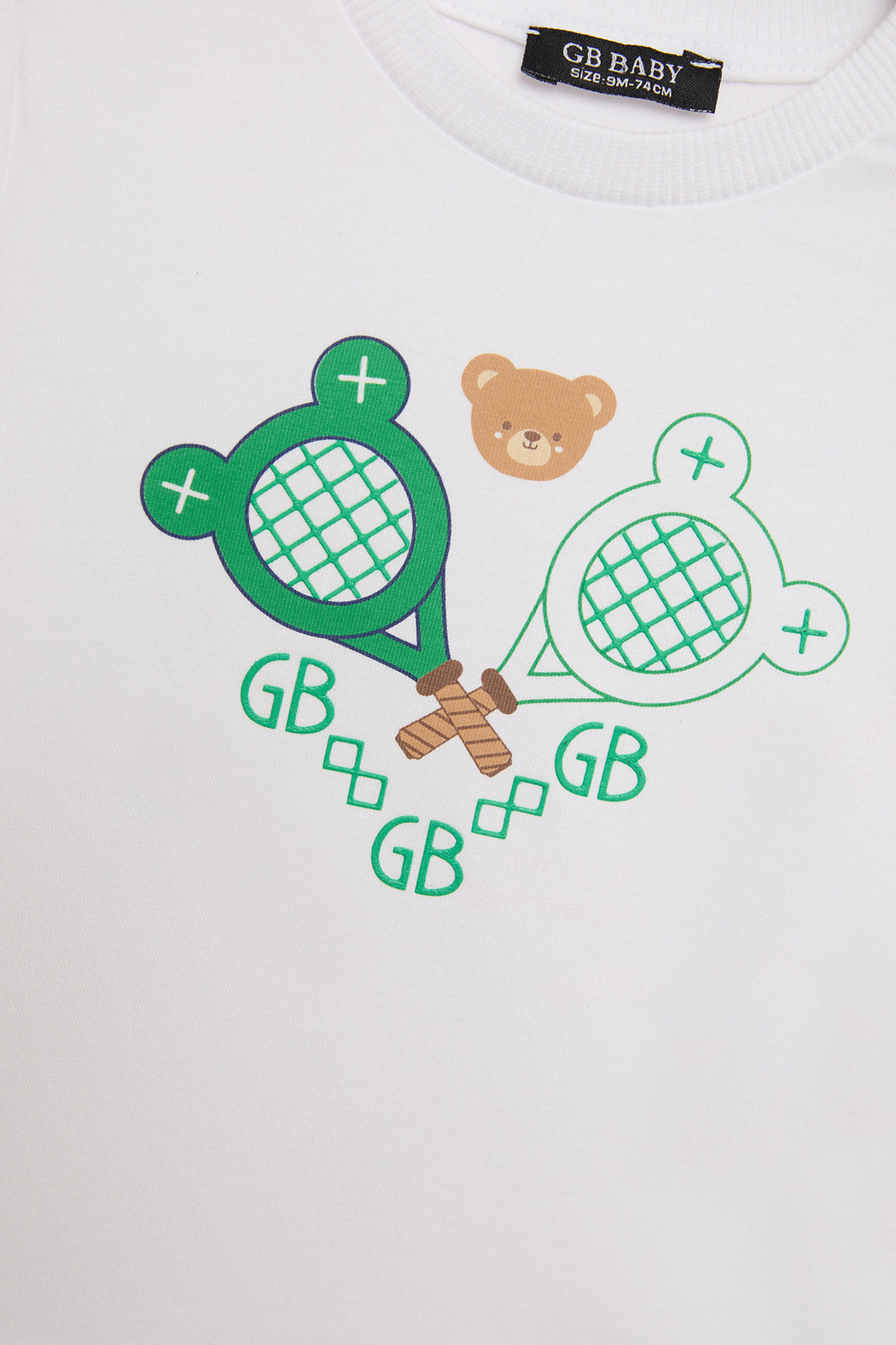 Baby Boy White Tshirt