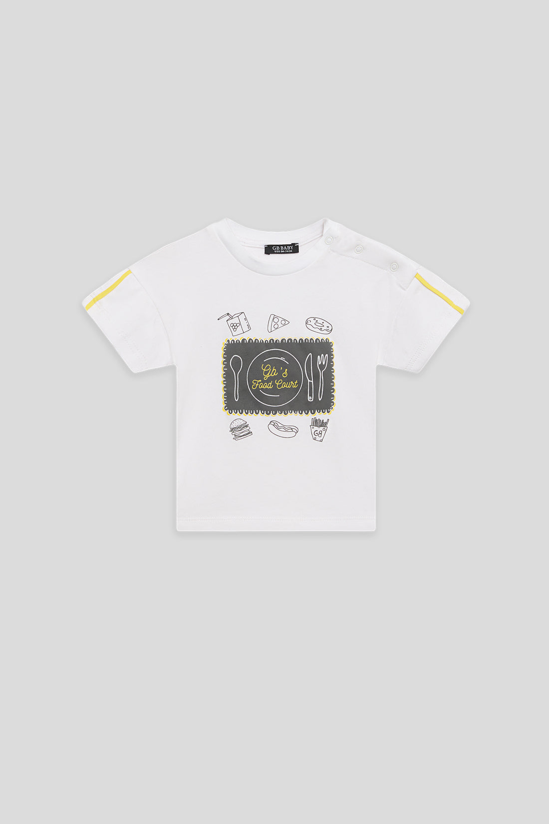 Baby Boy White Tshirt