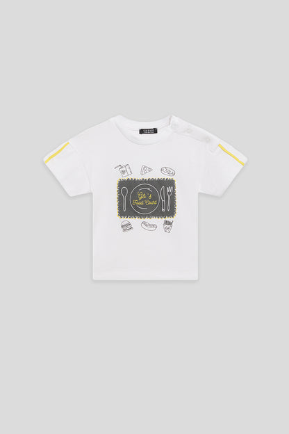 Baby Boy White Tshirt