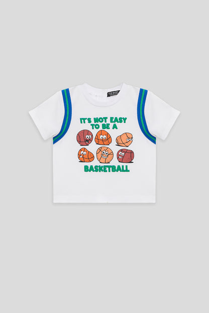 Baby Boy White Tshirt