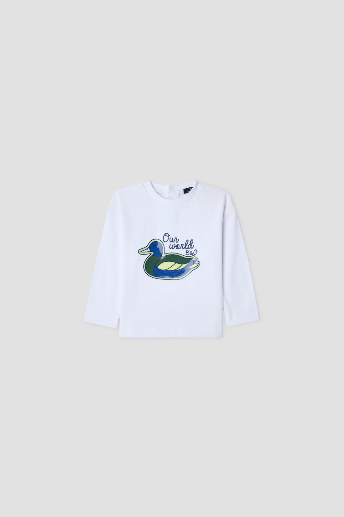 Baby Boy White Tshirt