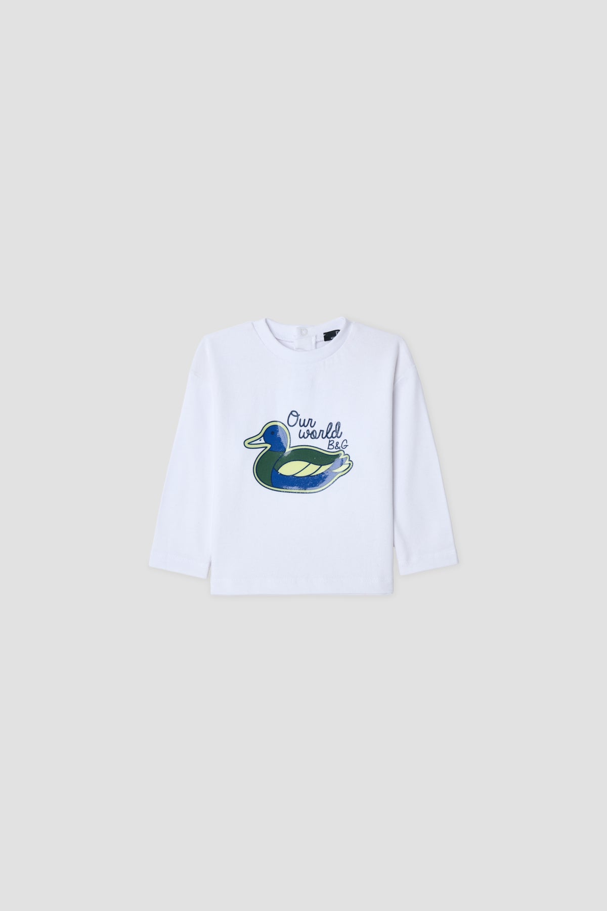 Baby Boy White Tshirt
