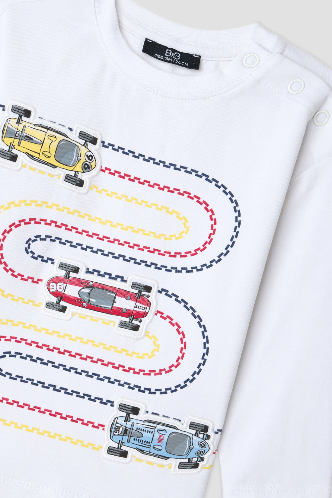 Baby Boy White Tshirt