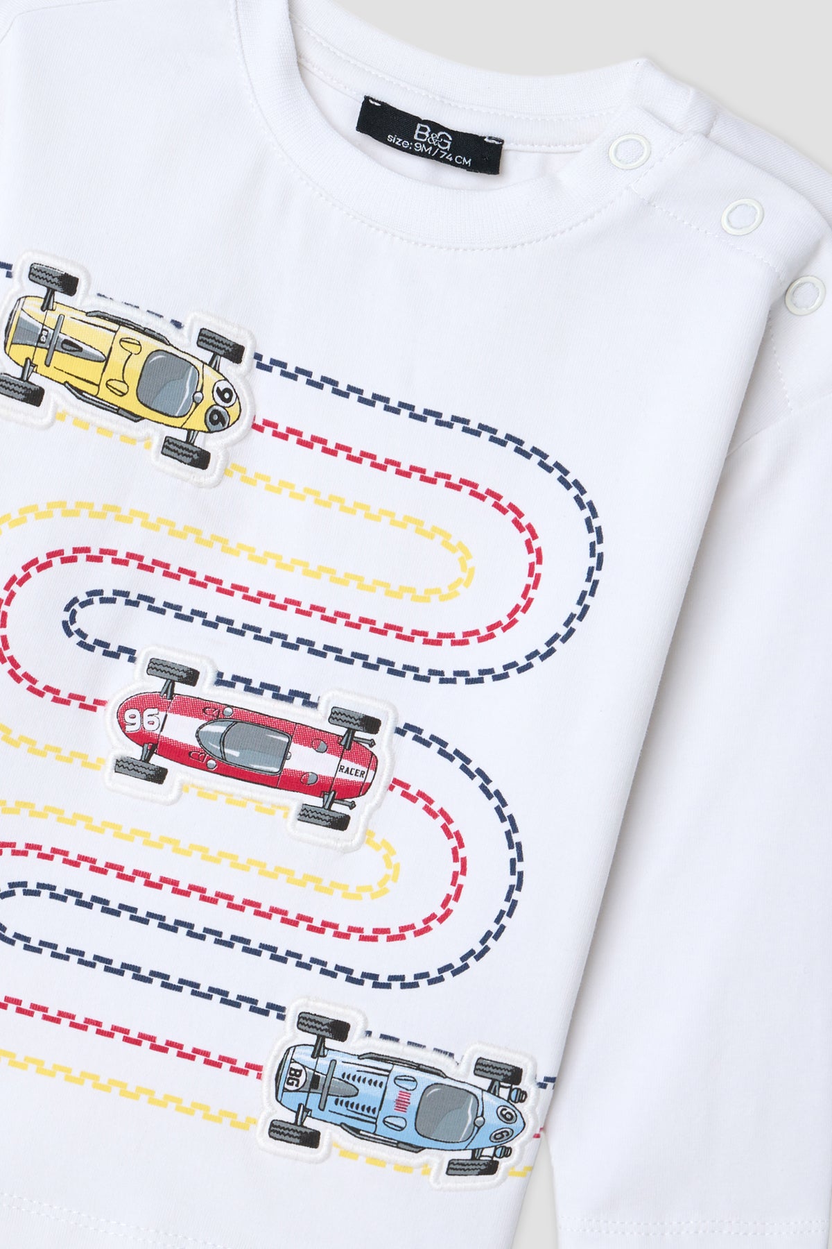 Baby Boy White Tshirt