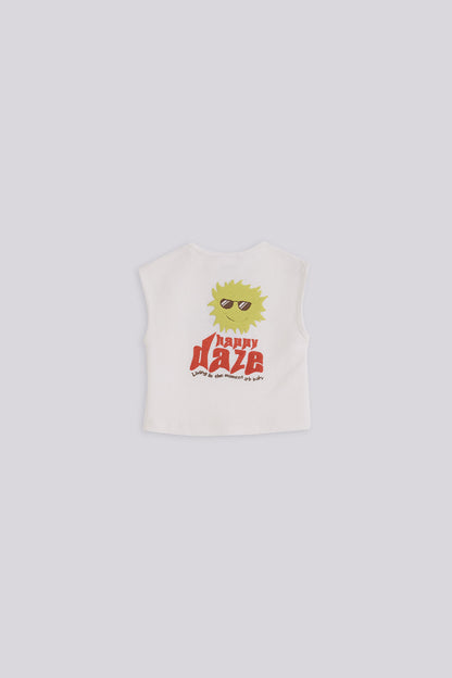 Baby Boy White Undershirt