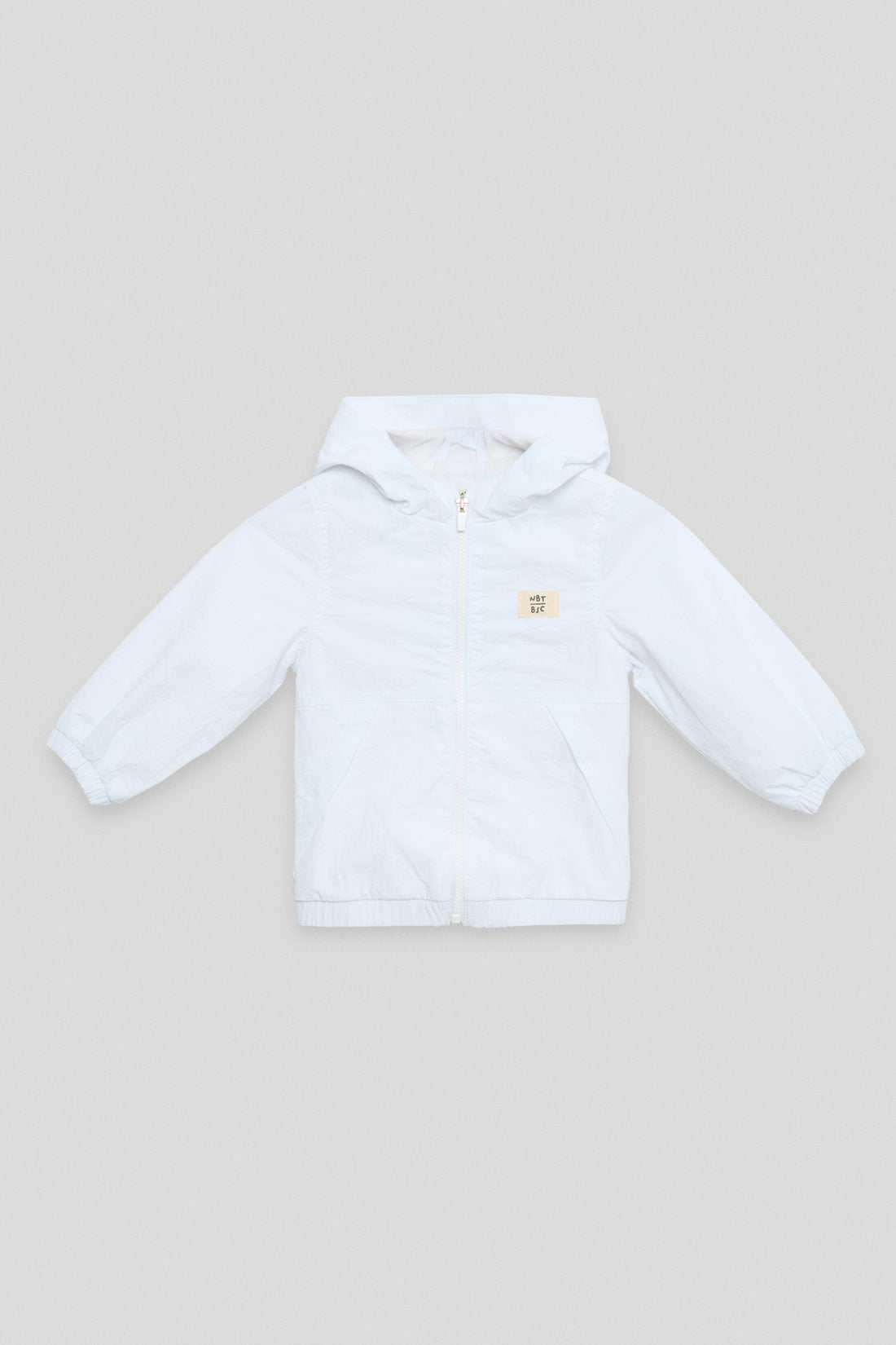 Baby Boy White Windbreaker