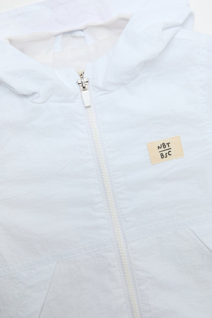 Baby Boy White Windbreaker