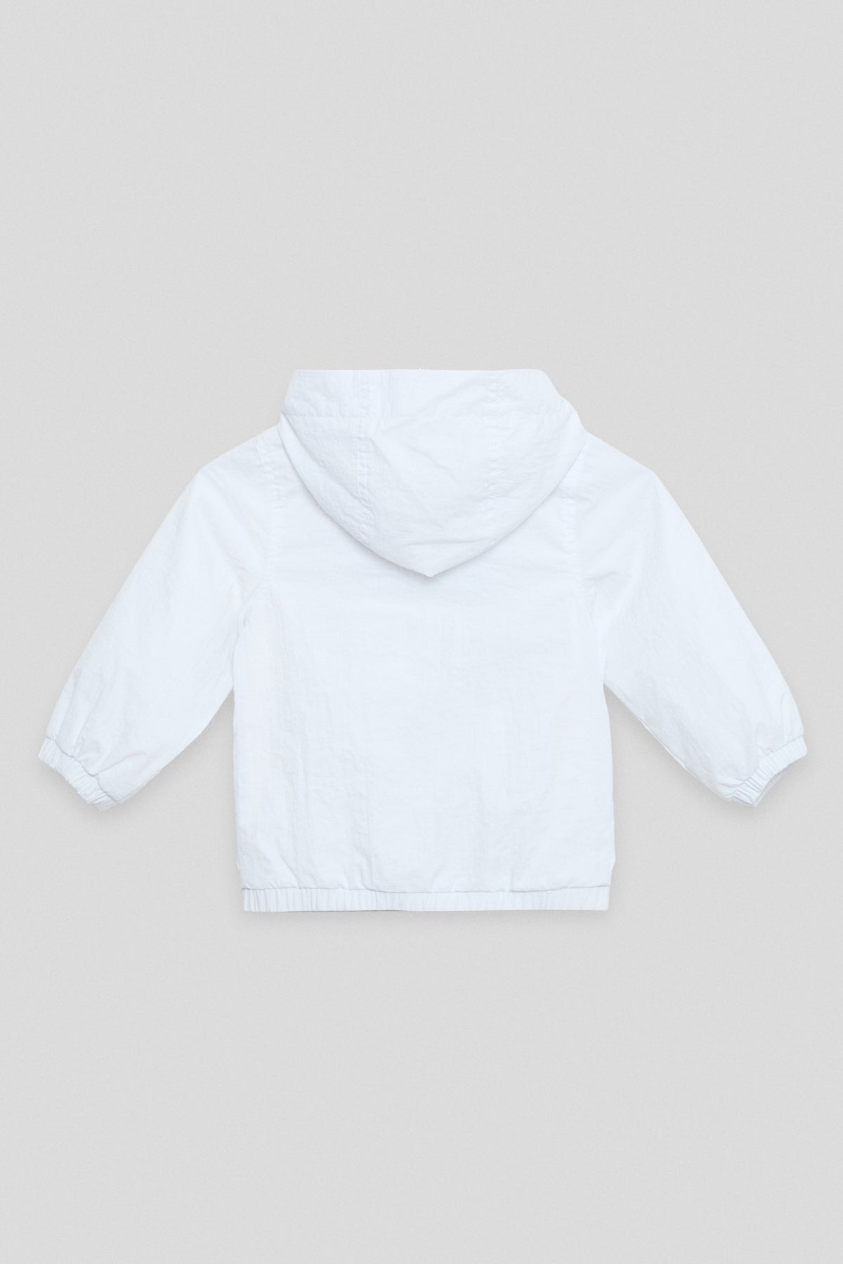 Baby Boy White Windbreaker