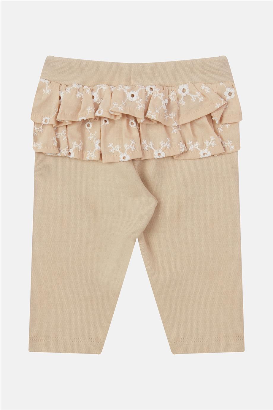 Baby Girl Beige Tights - BgStore