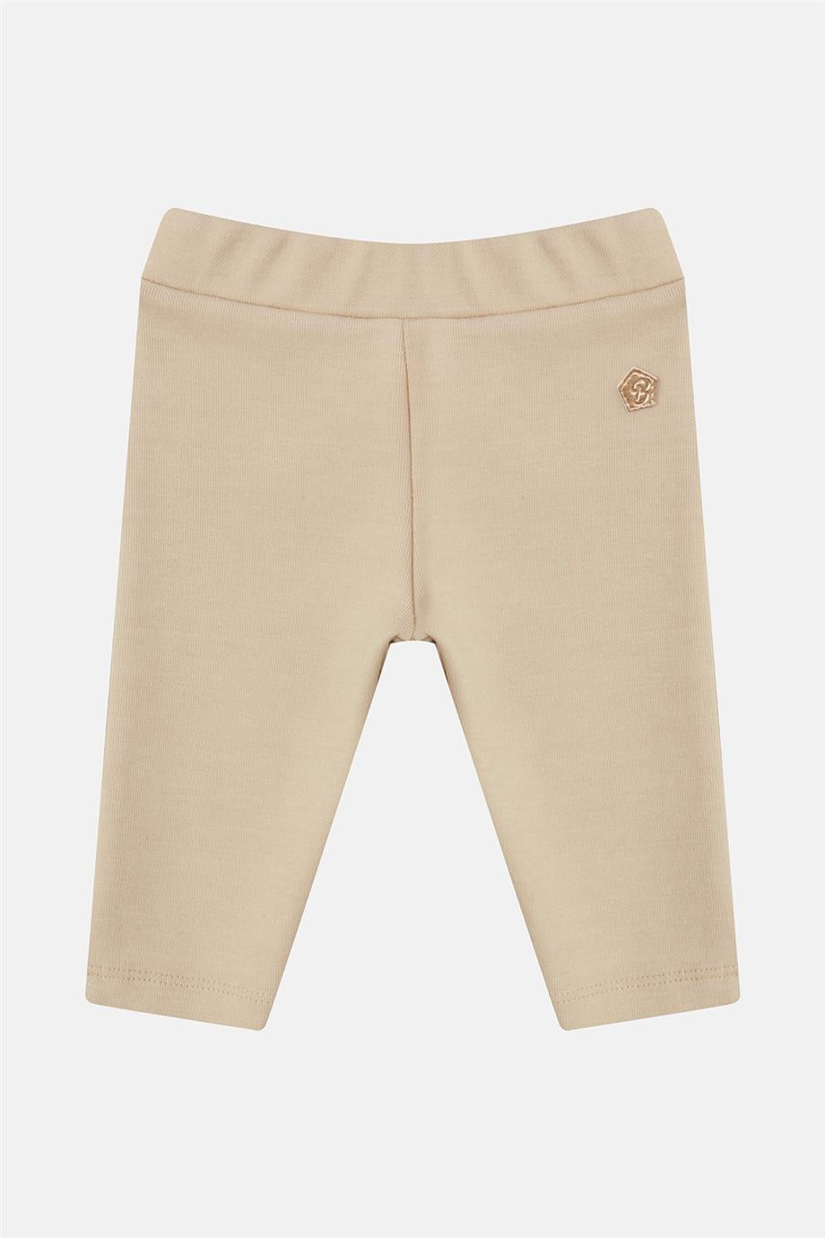 Baby Girl Beige Tights - BgStore