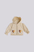Baby Girl Beige Tracksuit Top