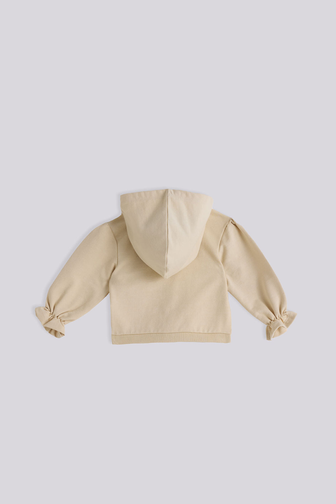 Baby Girl Beige Tracksuit Top