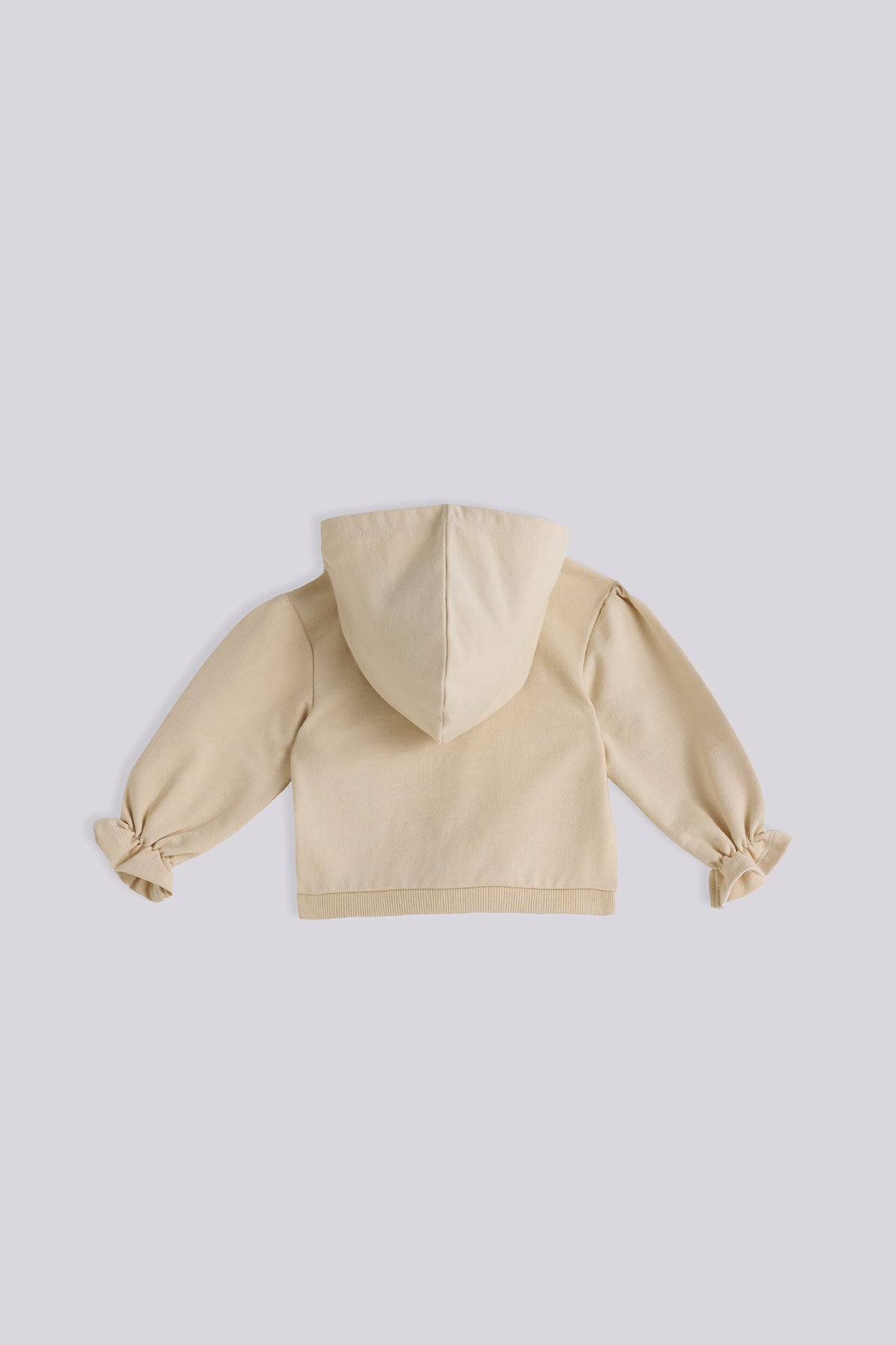Baby Girl Beige Tracksuit Top
