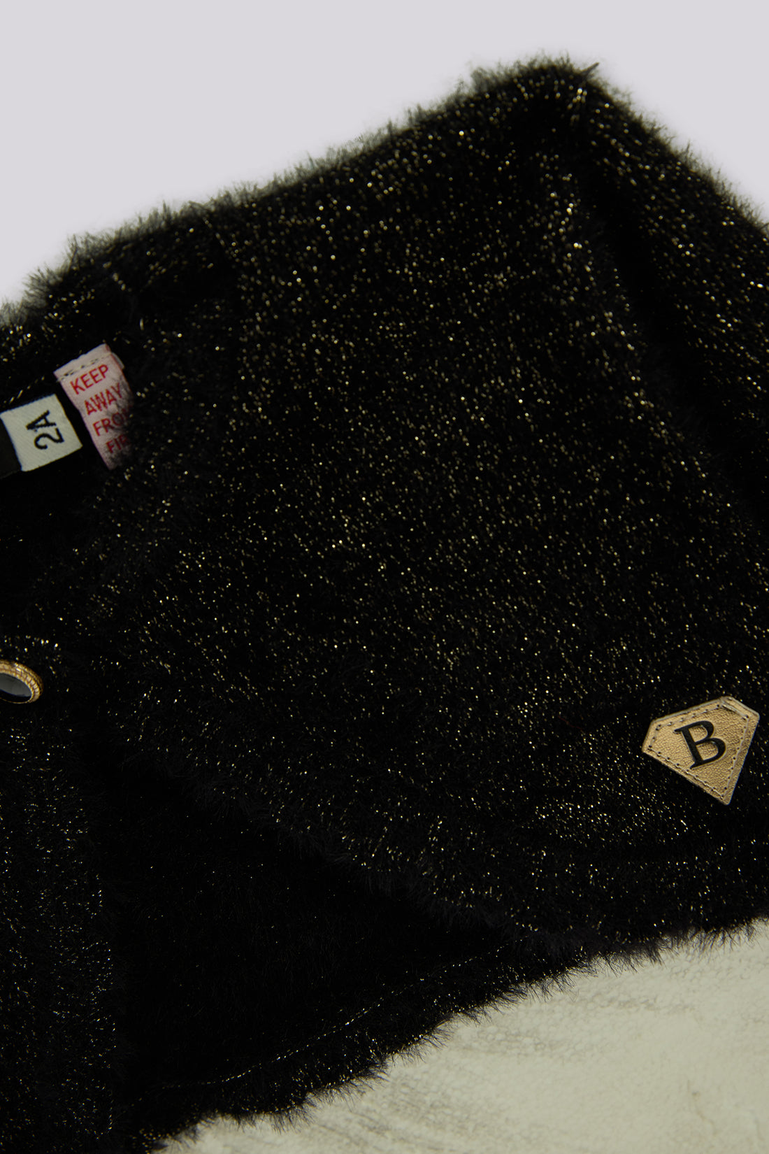 Baby Girl Black Cardigan
