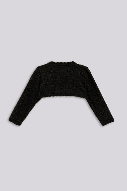 Baby Girl Black Cardigan