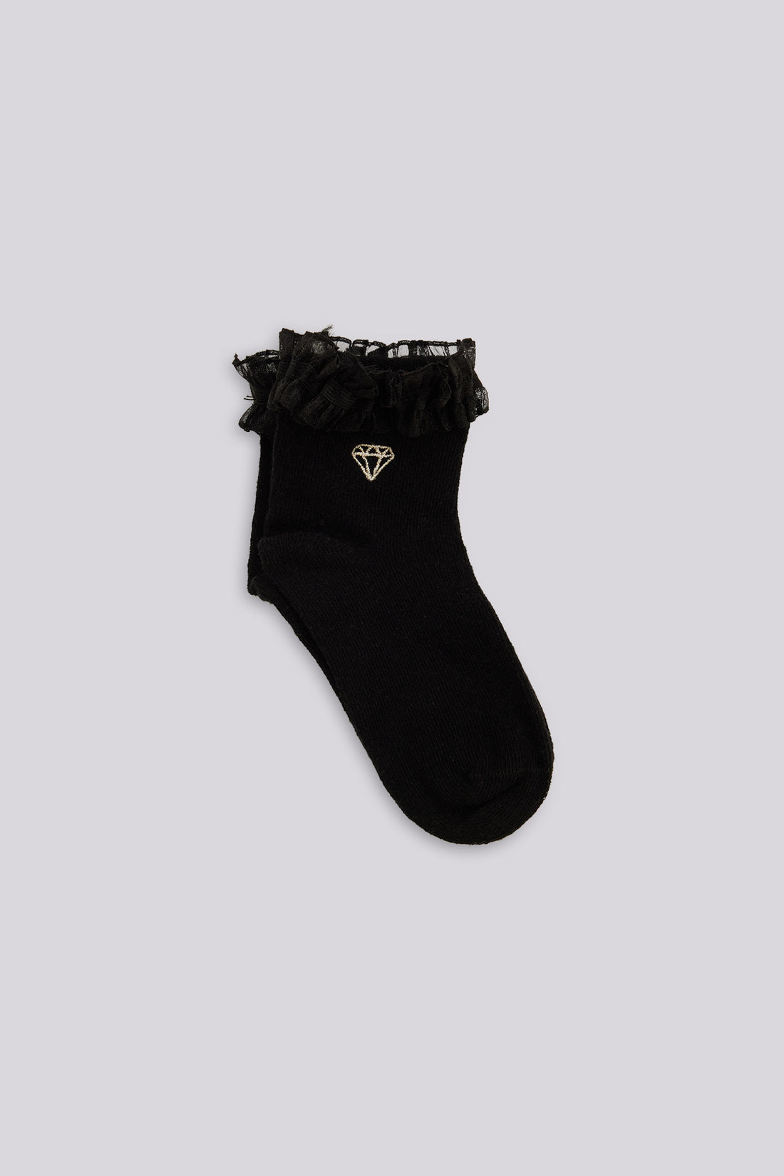 Baby Girl Black Socks