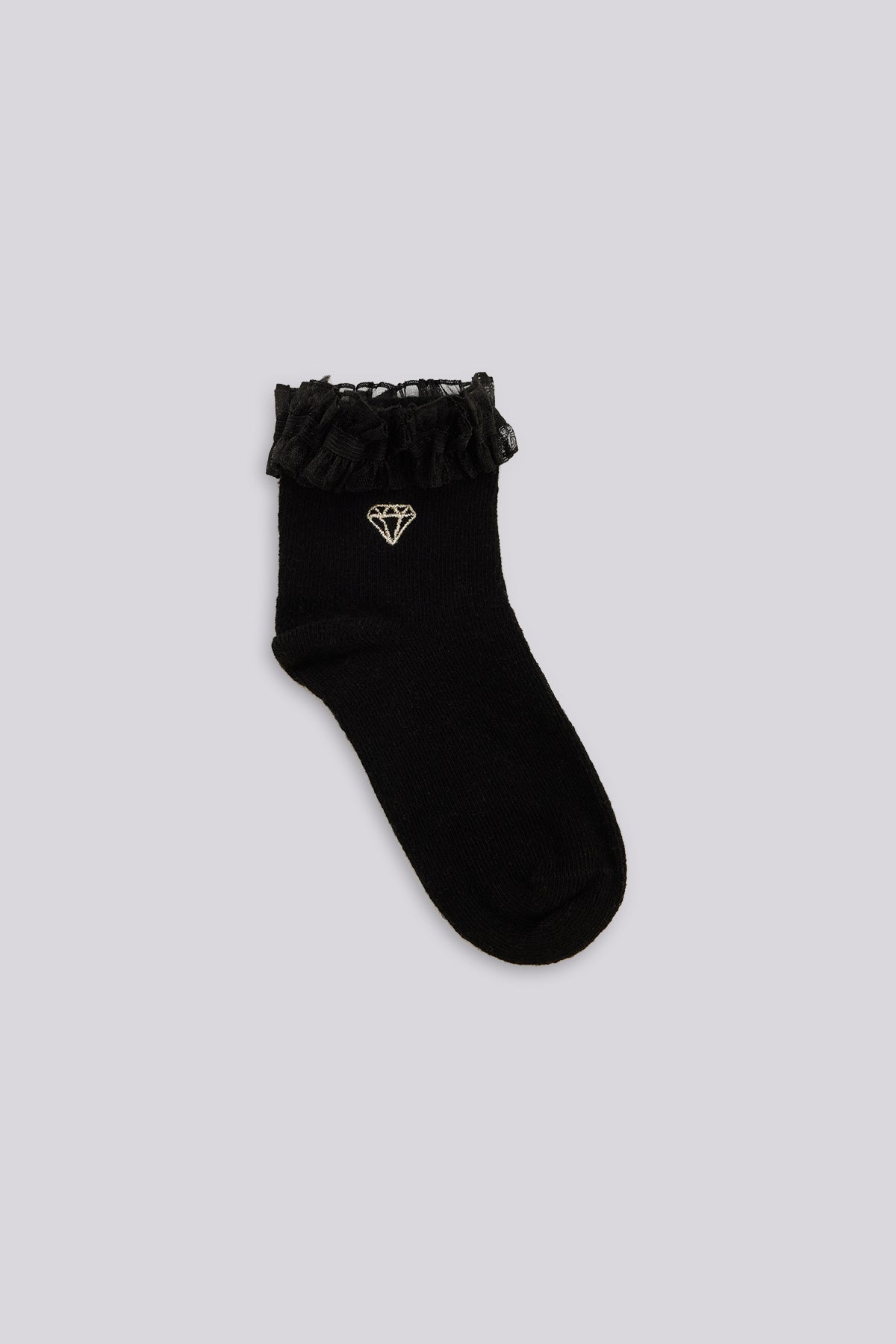Baby Girl Black Socks