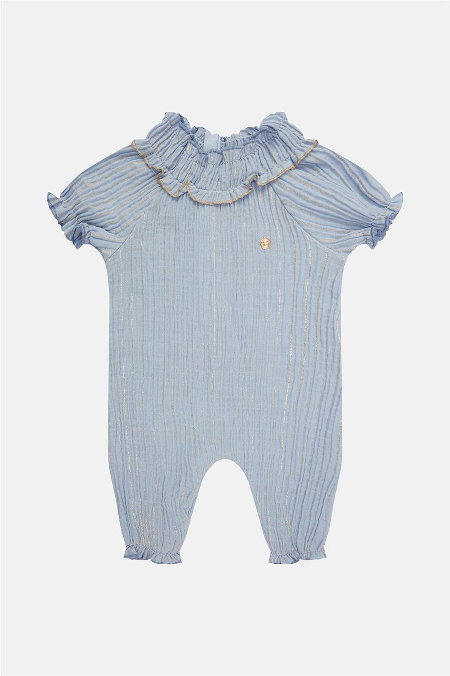 Baby Girl Blue Overall - BgStore