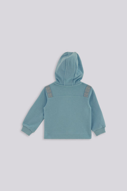 Baby Girl Blue Tracksuit Top