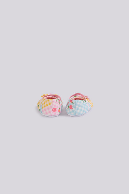 Baby Girl Colorful Bootees