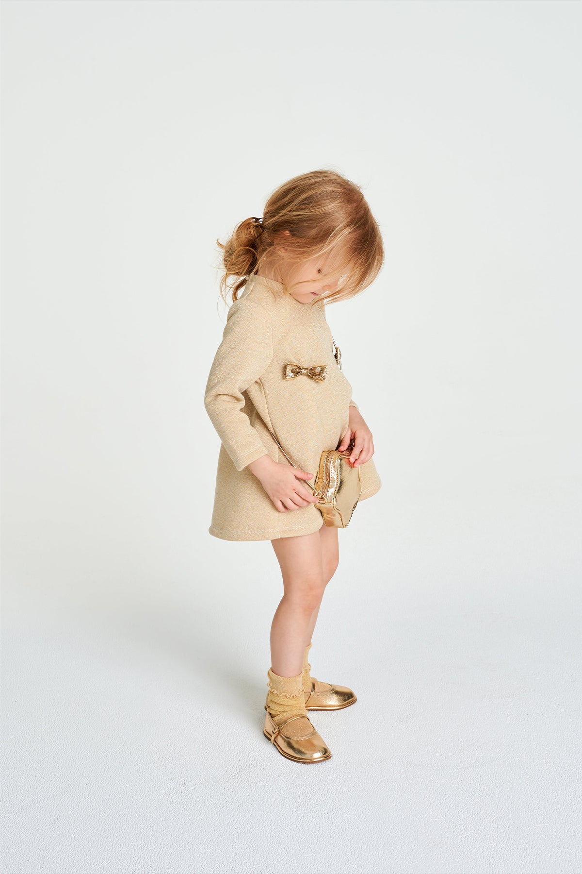 Baby Girl Cream Dress
