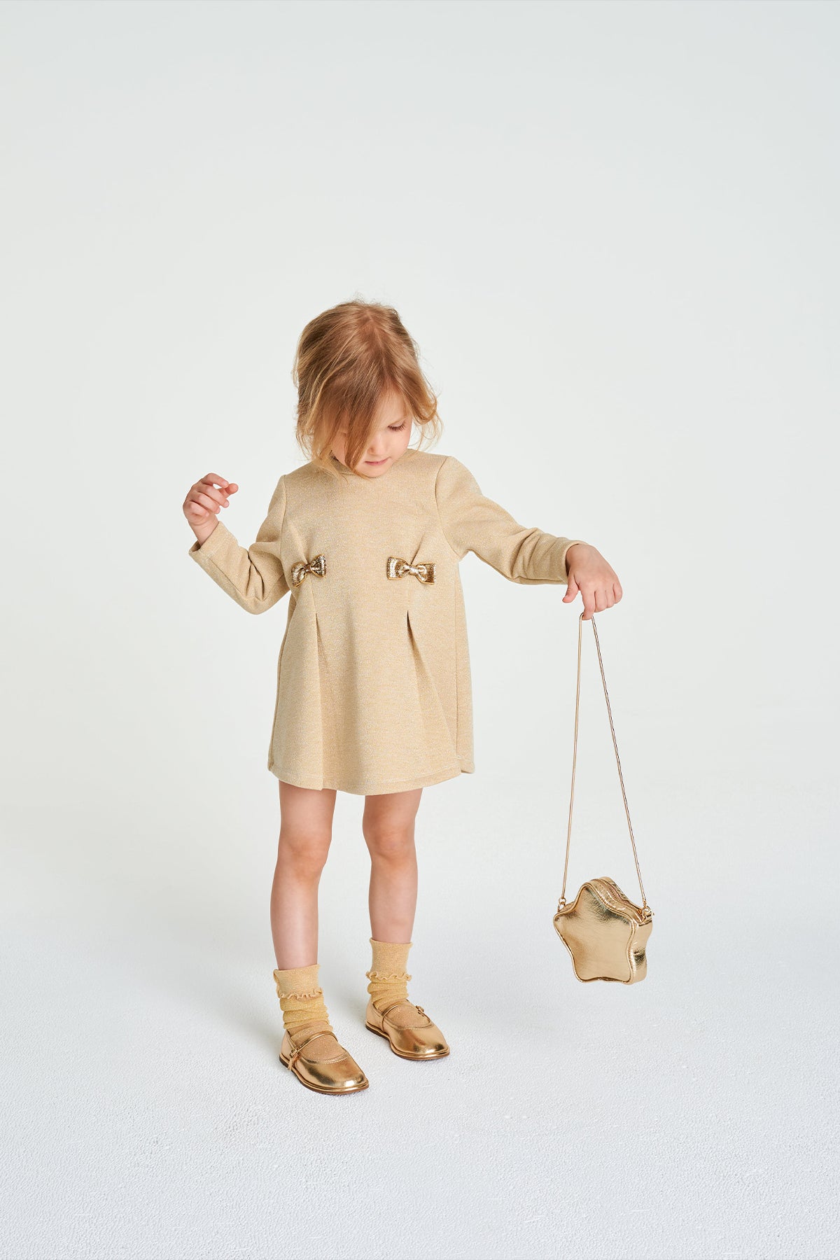 Baby Girl Cream Dress